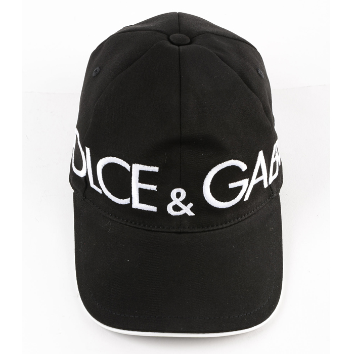 ドルチェ＆ガッバーナ DOLCE & GABBANA CAP メンズキャップ GH645Z FUFI3 N0000 BLACK