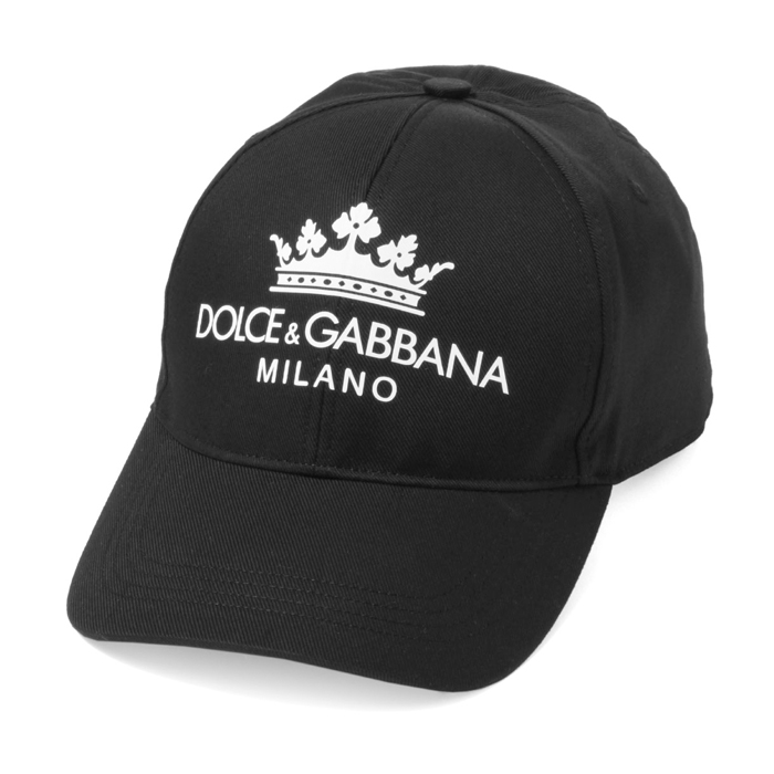 ドルチェ＆ガッバーナ DOLCE & GABBANA CAP メンズキャップ GH649A GEF62 N0000 BLACK