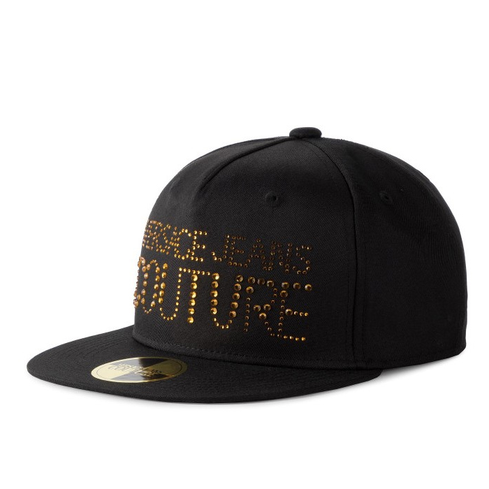 ヴェルサーチ VERSACE レディース ジーンズ キャップ E8GUAK07 60007 899 NERO
