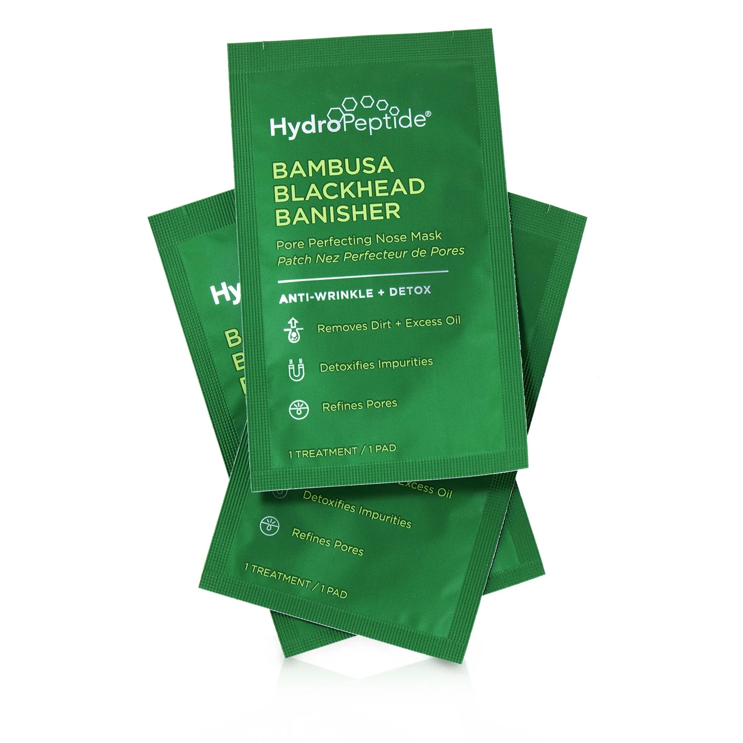 ハイドロペプチド HydroPeptide レディース バンブサ ブラックヘッド バニシャー ポア パーフェクティング ノス マスク 818951021025