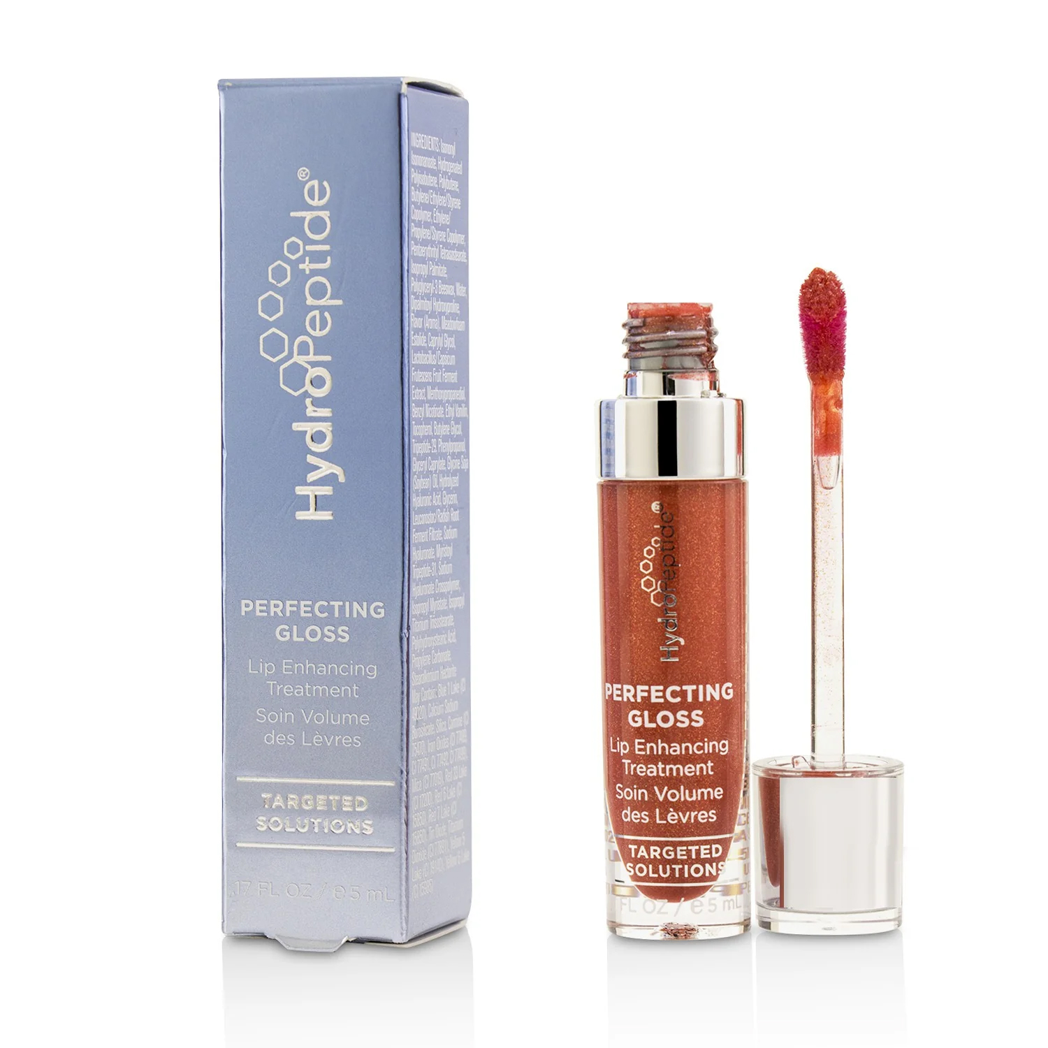 ハイドロペプチド HydroPeptide レディースアパーフェクティンググロス リップエンハンシング トリートメント # Santorini Red 853666001764
