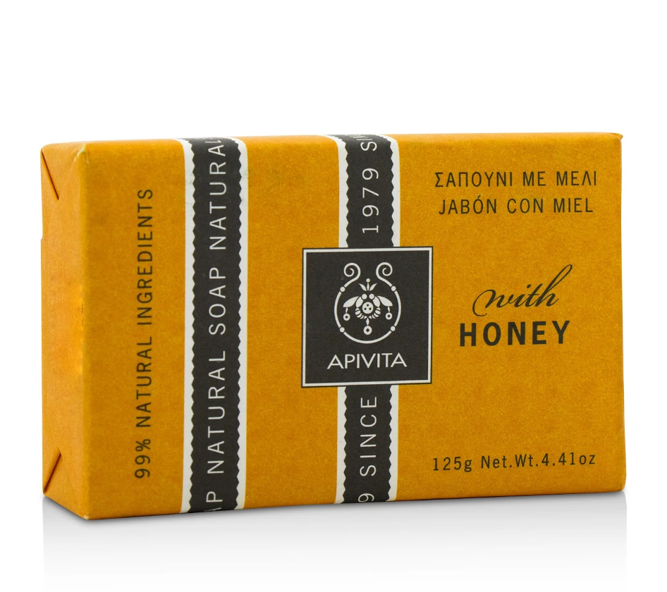 アピビタ Apivita レディース Natural Soap Honey ナチュラルソープ ハニー 125g