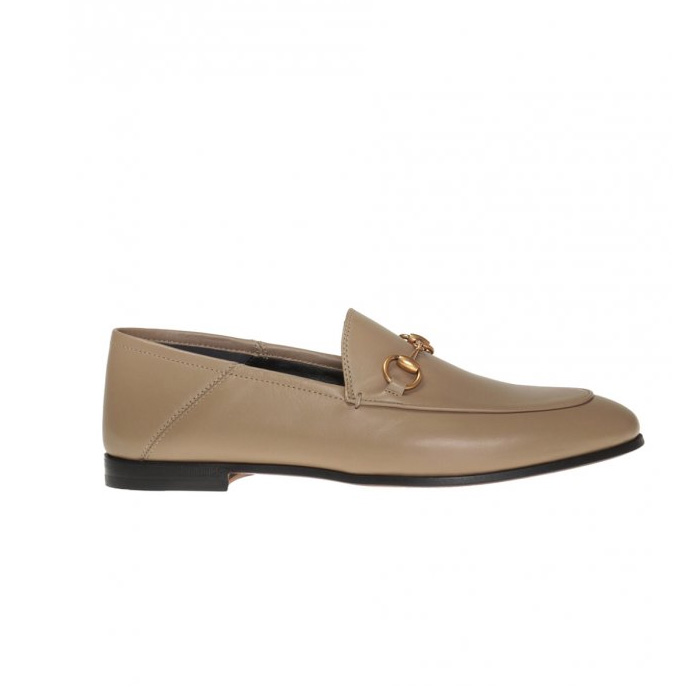 グッチGUCCI LADY SHOES レディースシューズ ??414998 DLC00 2606 Leather Horsebit Loafer
