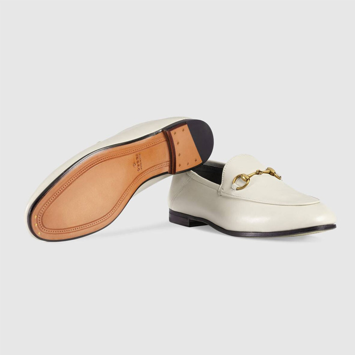 グッチGUCCI LADY SHOES レディースシューズ 414998 DLC00 9022 Leather Horsebit Loafer