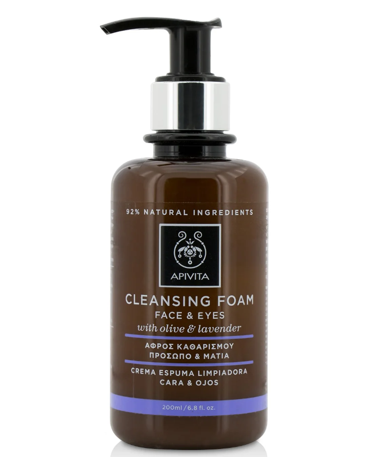 アピビタ Apivita レディース Cleansing Foam Face And Eyes With Olive And Lavender クレンジングフォーム フェイス＆アイ オリーブ＆ラベンダー 200ml