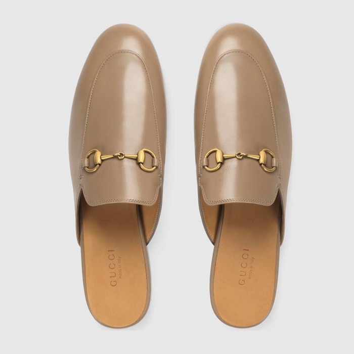 グッチGUCCI LADY SHOES レディースシューズ ??423513 C9D00 2606 Princetown Leather Slipper