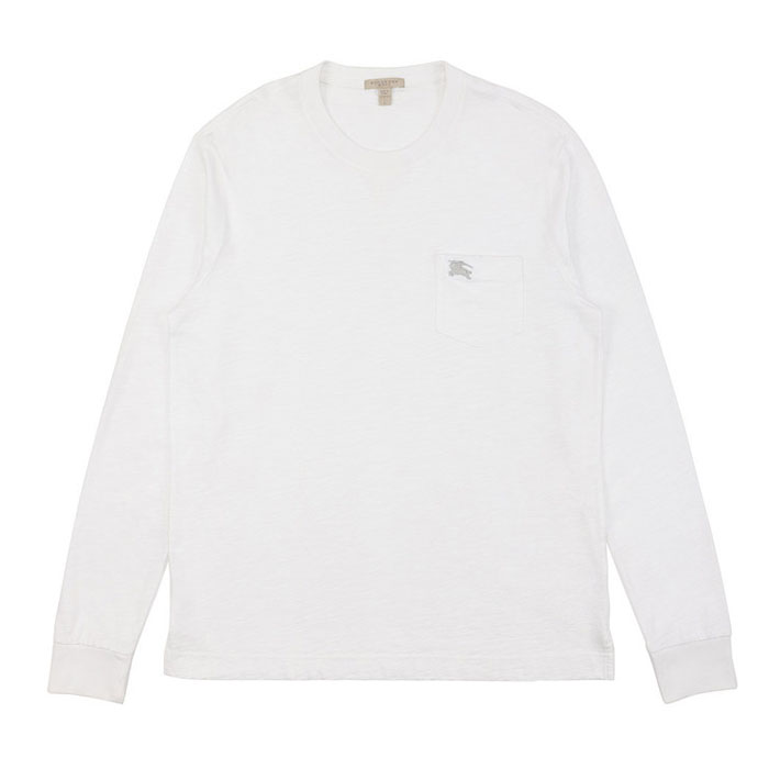 バーバリーBURBERRY MEN T-SHIRT  メンズ Tシャツ 3944043 10000 WHITE