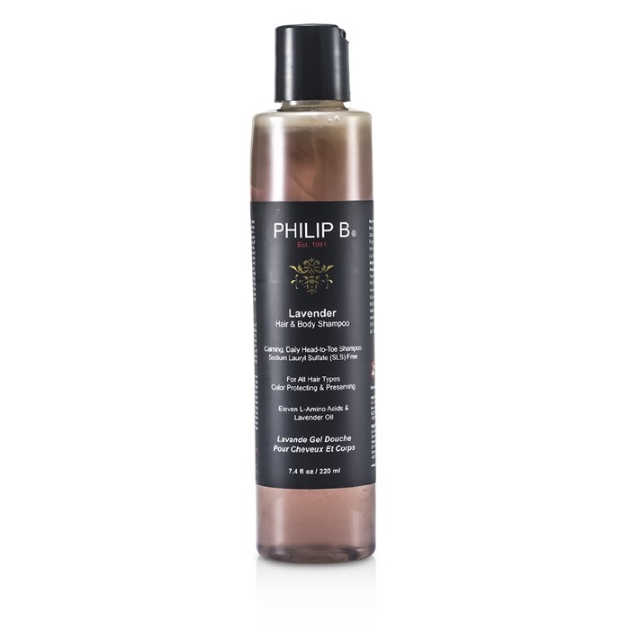 フィリップ B Philip B レディースラベンダー ヘア＆ボディシャンプー 220ML 893239001012