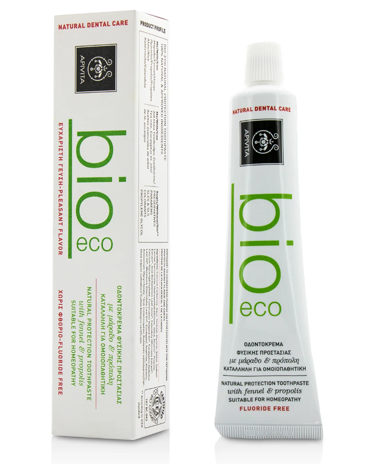 アピビタ Apivita レディース Bio-Eco Natural Protection Toothpaste バイオエコ ナチュラルプロテクション 歯磨き粉 75ml