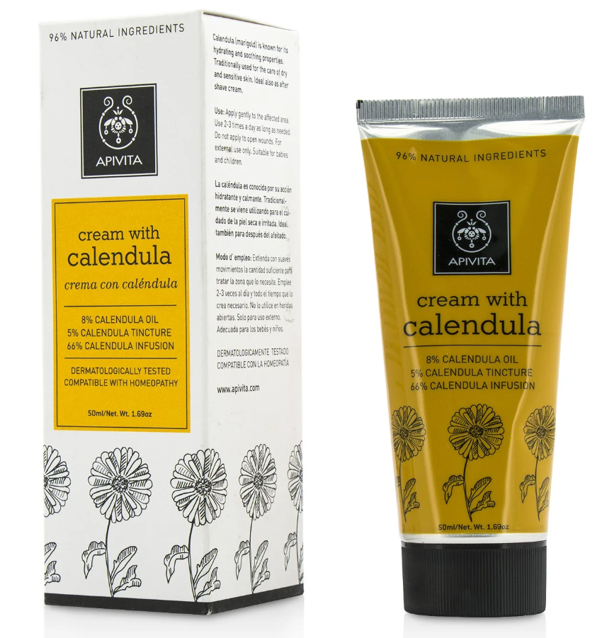 アピビタ Apivita レディース Cream With Calendulaクリーム with カレンデュラ 50ml