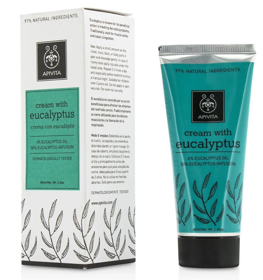 アピビタ Apivita レディース Cream with Eucalyptus クリーム ウイズ ユーカリ 40ml