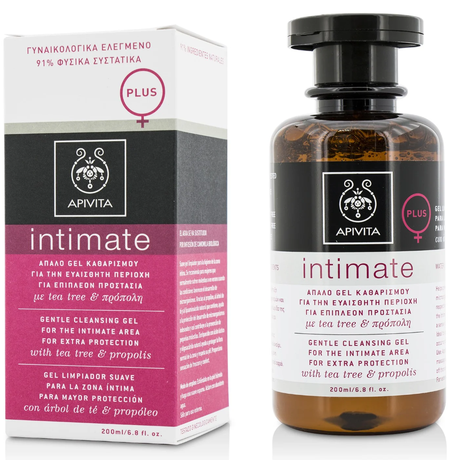 アピビタ Apivita レディース Intimate Gentle Cleansing Gel Extra Protection Tea Tree & Propolisインティメイト ジェントルクレンジングジェル エクストラプロテクション ティーツリー&プロポリス200ml