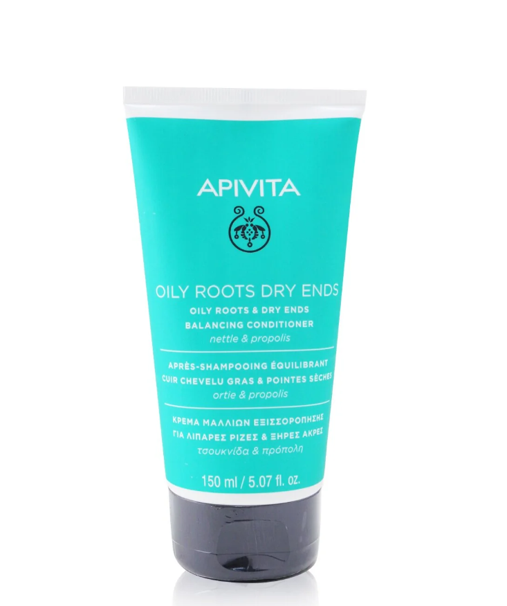 アピビタ Apivita レディース Balancing Conditioner with Nettle & Propolisオイリールーツ&ドライエンドコンディショナーとネトル&プロポリスのバランス150ml