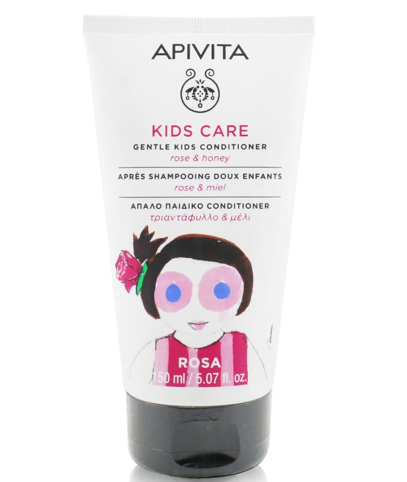 アピビタ Apivita キッズ Kids Conditioner With Rose & Honey キッズ ケア ジェントル キッズ コンディショナー (ローズ&ハニー)150ml