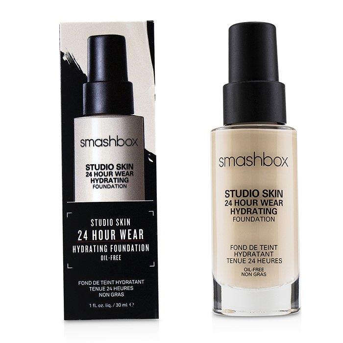 スマッシュボックス Smashbox レディース スタジオスキン 24アワーウェア ハイドレーティングファンデーション # 0.3 (Fair With Neutral Undertone) 607710078925