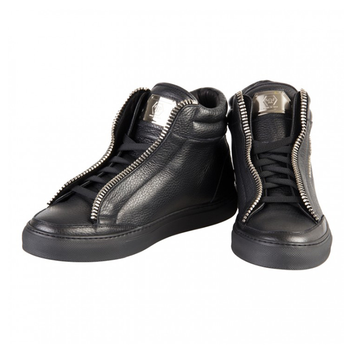 フィリッププレイ PHILIPP PLEIN メンズ フィリッププレイン シューズ SM156018 02 BLACK