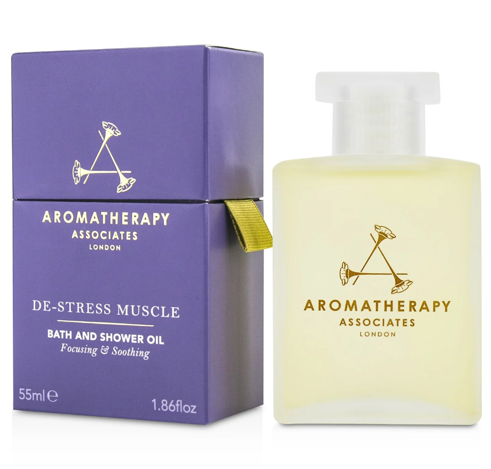 アロマセラピーアソシエイツAromatherapy Associatesre レディース  De-Stress - Muscle Bath & Shower Oilデストレス - マッスルバス＆シャワーオイル55ml