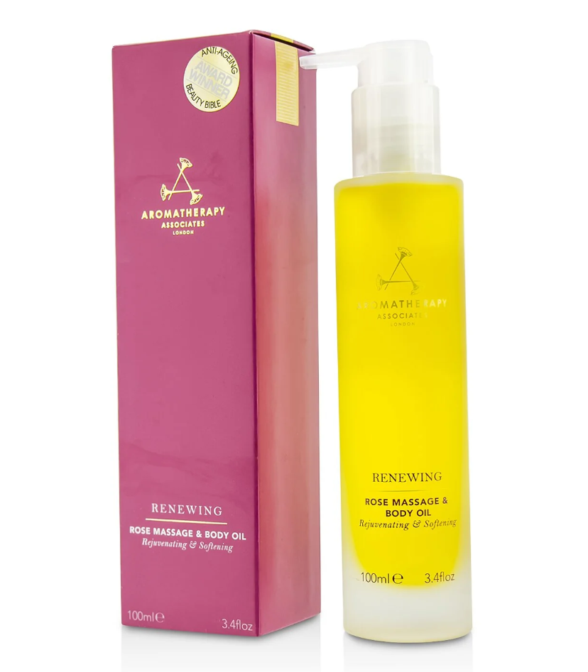 アロマセラピーアソシエイツAromatherapy Associatesre レディース   Renewing - Rose Massage & Body Oilリニューイング - ローズ マッサージ＆ボディオイル100ml