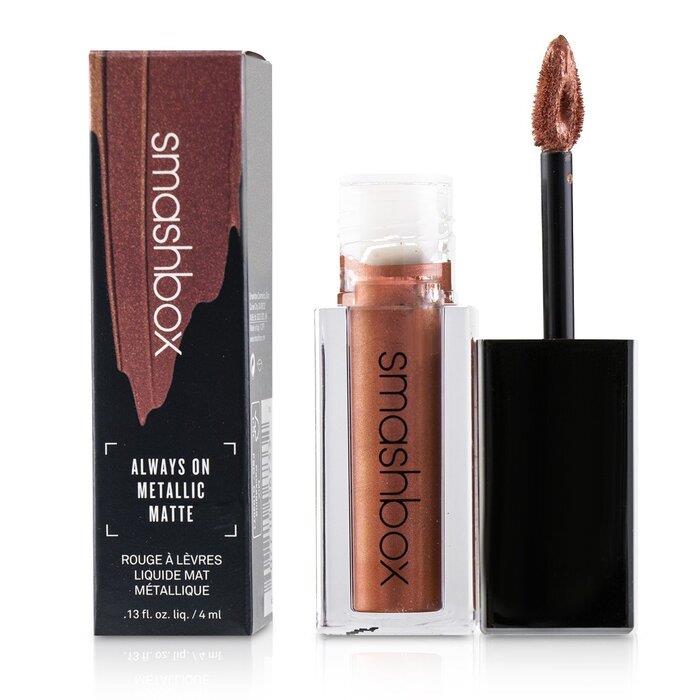 スマッシュボックス  Smashbox レディースオールウェイズ オン メタリック マット リップスティック # ラストファンド 607710067332