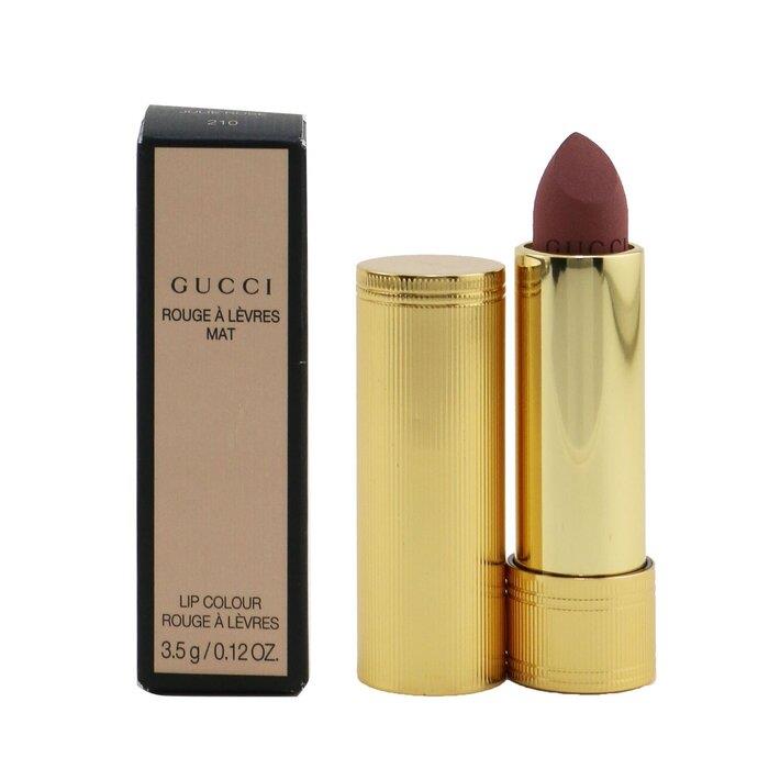 グッチ GUCCI レディースルージュアレーヴル マットリップスティック # 210 Julie Rose 3616300892749