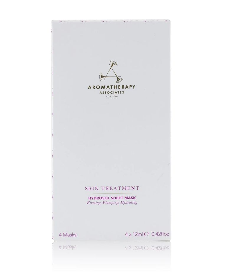 アロマセラピーアソシエイツAromatherapy Associatesre レディースSkin Treatment Hydrosol Sheet Maskスキントリートメント ハイドロゾル シートマスク4sheets