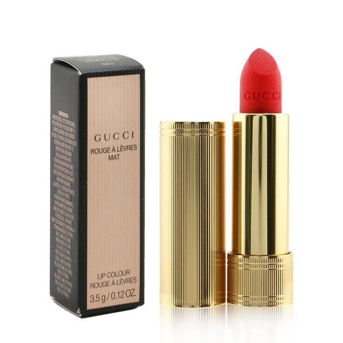 グッチ GUCCI レディースルージュアレーヴル マットリップスティック # 501 Constance Vermillon 3614229374872