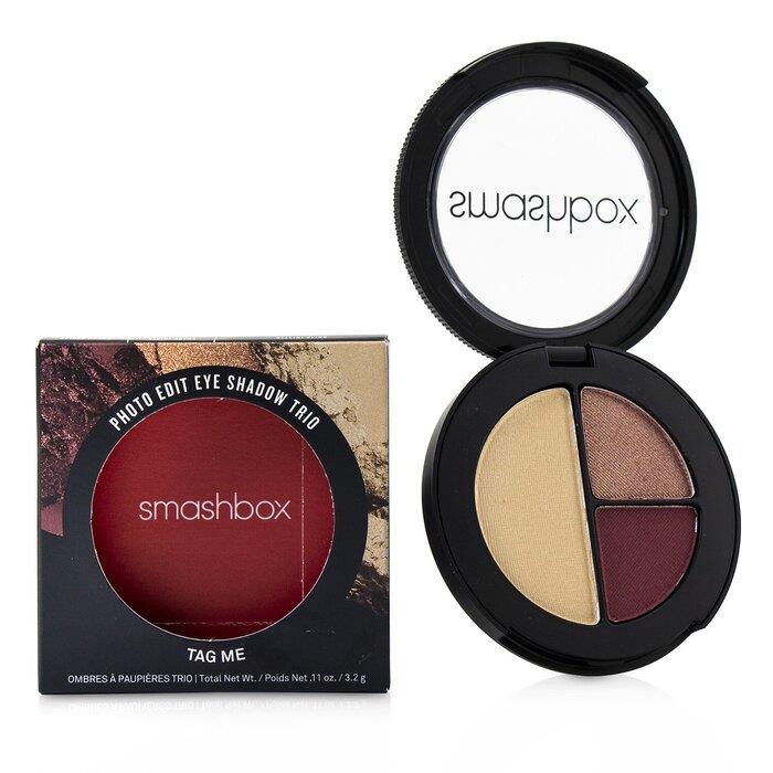 スマッシュボックス  Smashbox レディース フォト エディット アイ シャドウ トリオ # Tag Me (Spiked Punch, Bikini Scene, Bellini Bling) 607710066779