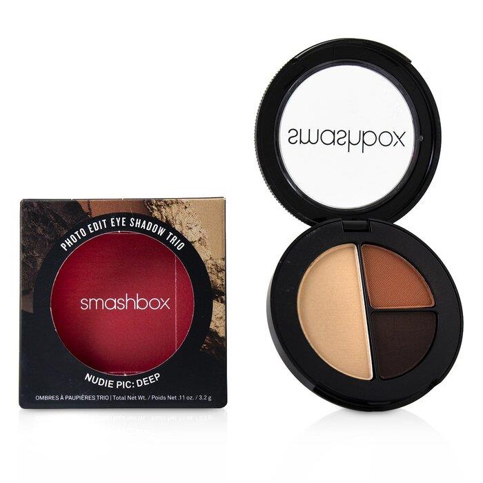 スマッシュボックス  Smashbox レディースフォト エディット アイ シャドウ トリオ # ヌーディー・ピク・ディープ 607710066588