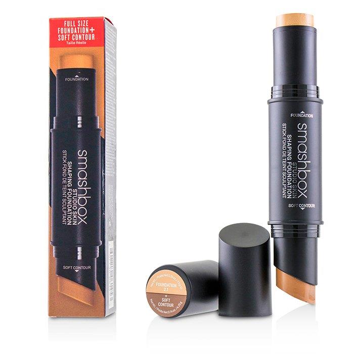 スマッシュボックス  Smashbox レディース スキン シェイピング ファンデーション + ソフト コントゥア スティック # 2.1 ライトニュートラルベージュ 607710061330