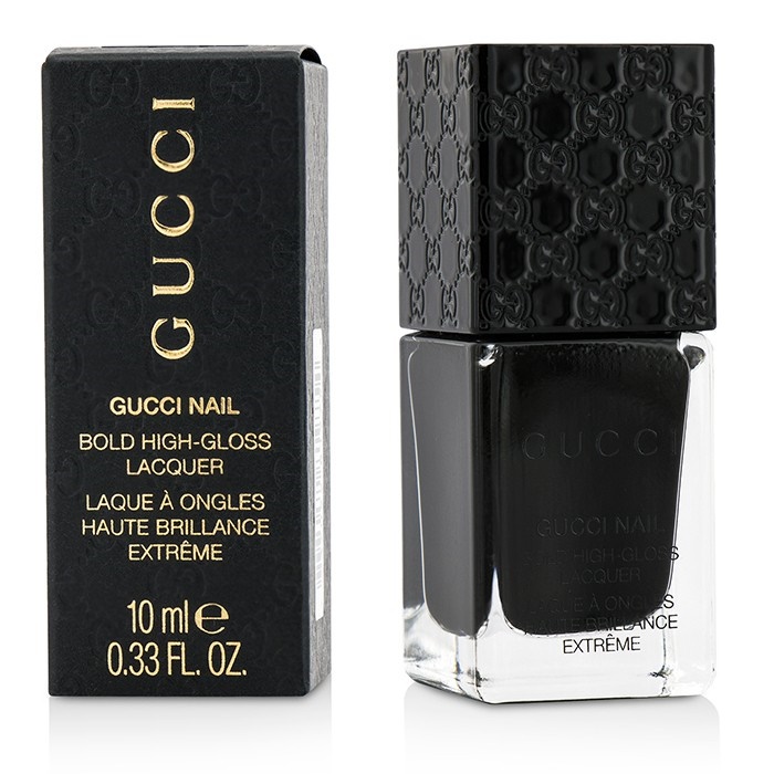 グッチ GUCCI レディースボールドハイグロスネイルラッカー #240 Iconic Black 737052819891