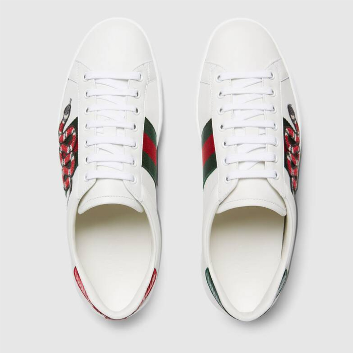 グッチ GUCCI MEN SHOES メンズシューズ 456230 A38G0 9064 Ace Embroidered Sneaker