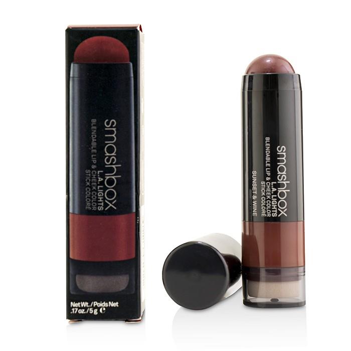 スマッシュボックス Smashbox レディース L.A. ライト ブレンダブル リップ & チーク カラー # Sunset and Wine 607710050112