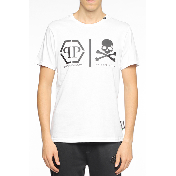 フィリッププレイン PHILIPP PLEIN メンズ Tシャツ MTK1565 PJY002N 01