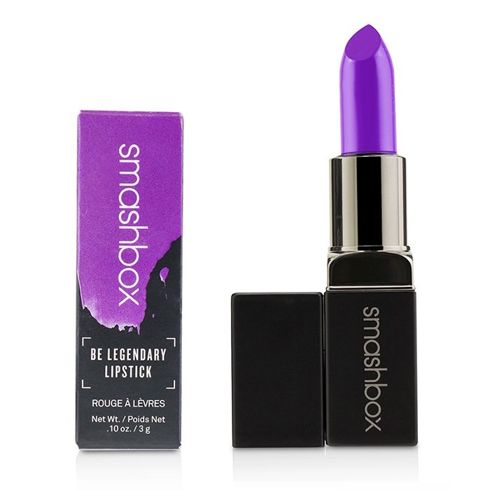 スマッシュボックス Smashbox レディース ビーレジェンダリー リップスティック #タブロイド(鮮やかなパープルクリーム) 607710048928