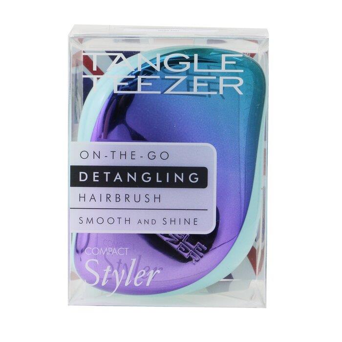 タングルティーザー Tangle Teezer レディースコンパクトスタイラー # ペトロールブルーオンブル 5060630041892