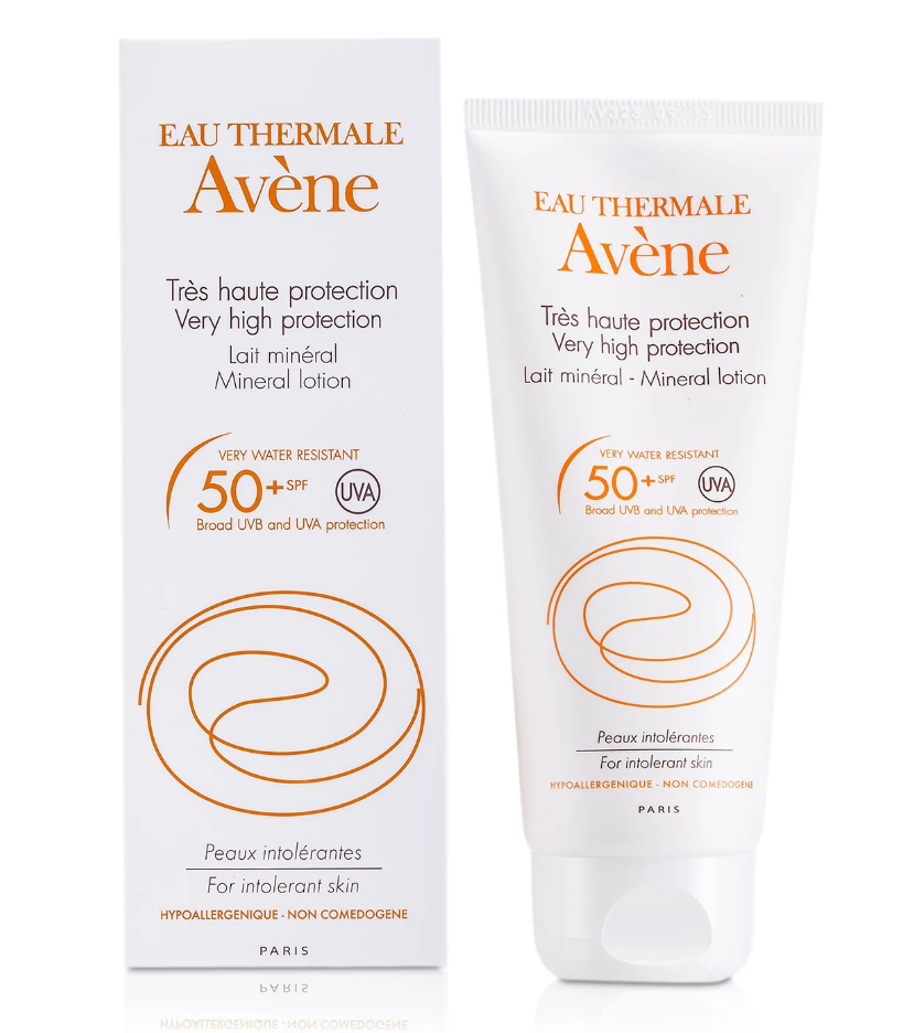 アベンヌ Avene レディースVery High Protection Mineral Lotion ベリーハイ プロテクション ミネラル ローション SPF 50+ 100ml
