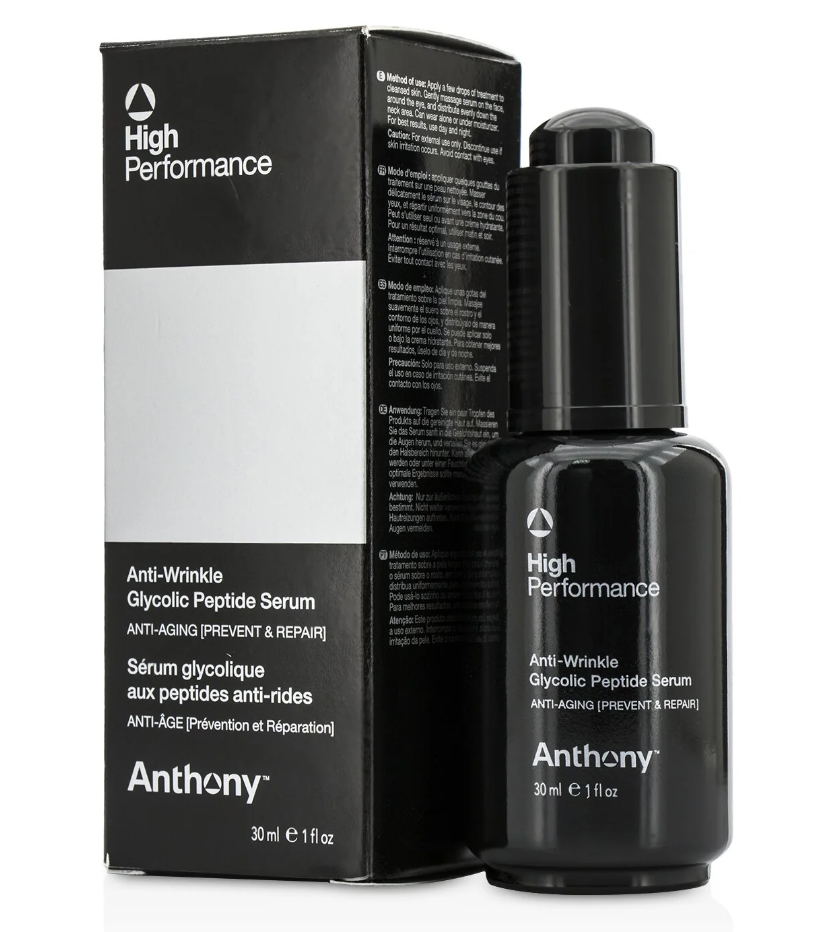 アンソニー Anthony メンズLogistics for Men Anti-Wrinkle Glycolic Peptide Serumロジスティックス フォーメン アンチリンクル グリコリック ペプチドセラム 30ml