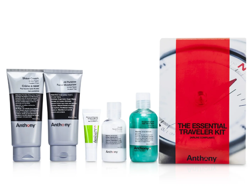 アンソニー Anthony レディース Logistics for Men The Essentials Travel Kitロジスティックス フォー メン ザ エッセンシャル トラベルキット5pcs
