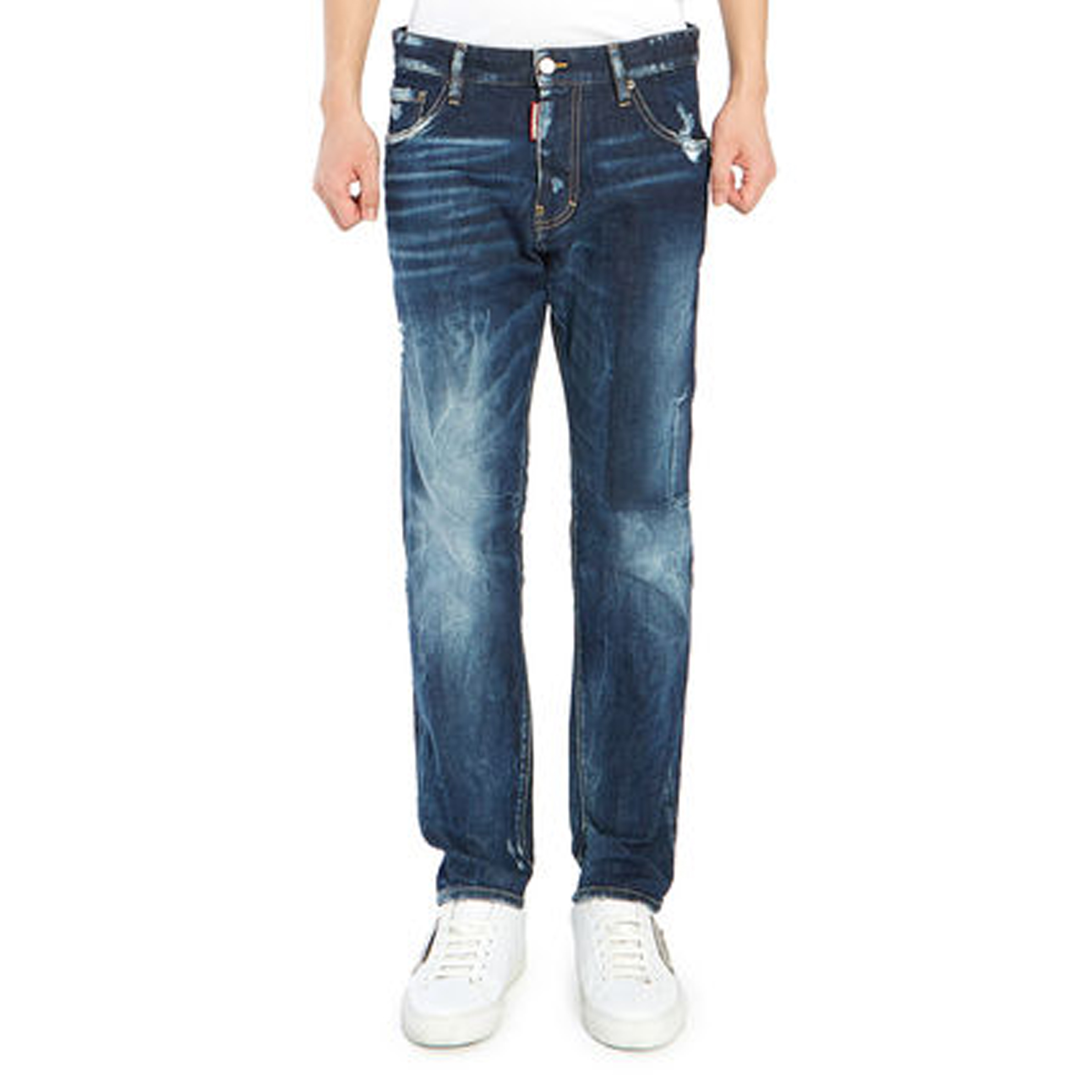 ディースクエアード2 DSQUARED2 MEN DENIM JEANS メンズデニムジーンズ S74LB0684 S30663 470 BLUE