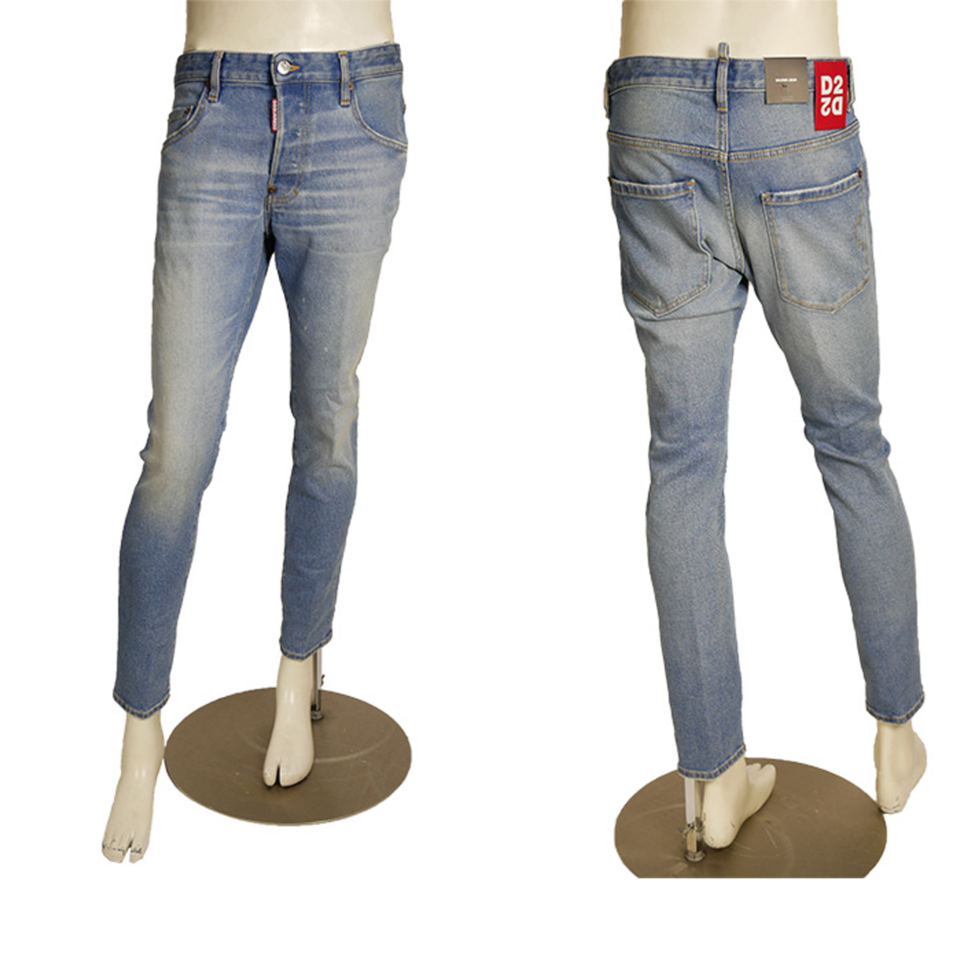 ディースクエアード2 DSQUARED2 MEN JEANS メンズジーンズ S74LB0664 S30662 470 BLUE