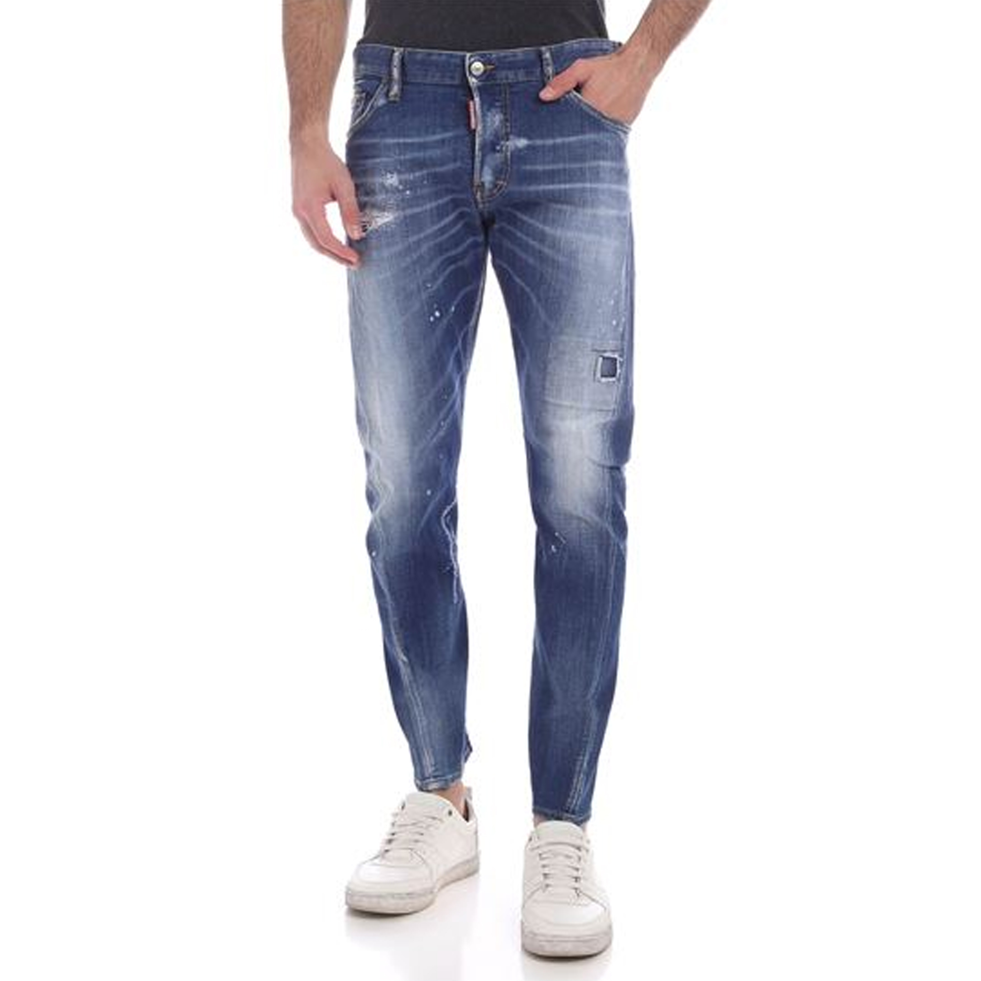 ディースクエアード2 DSQUARED2 MEN JEANS メンズジーンズ S74LB0669 S30342 470 BLUE