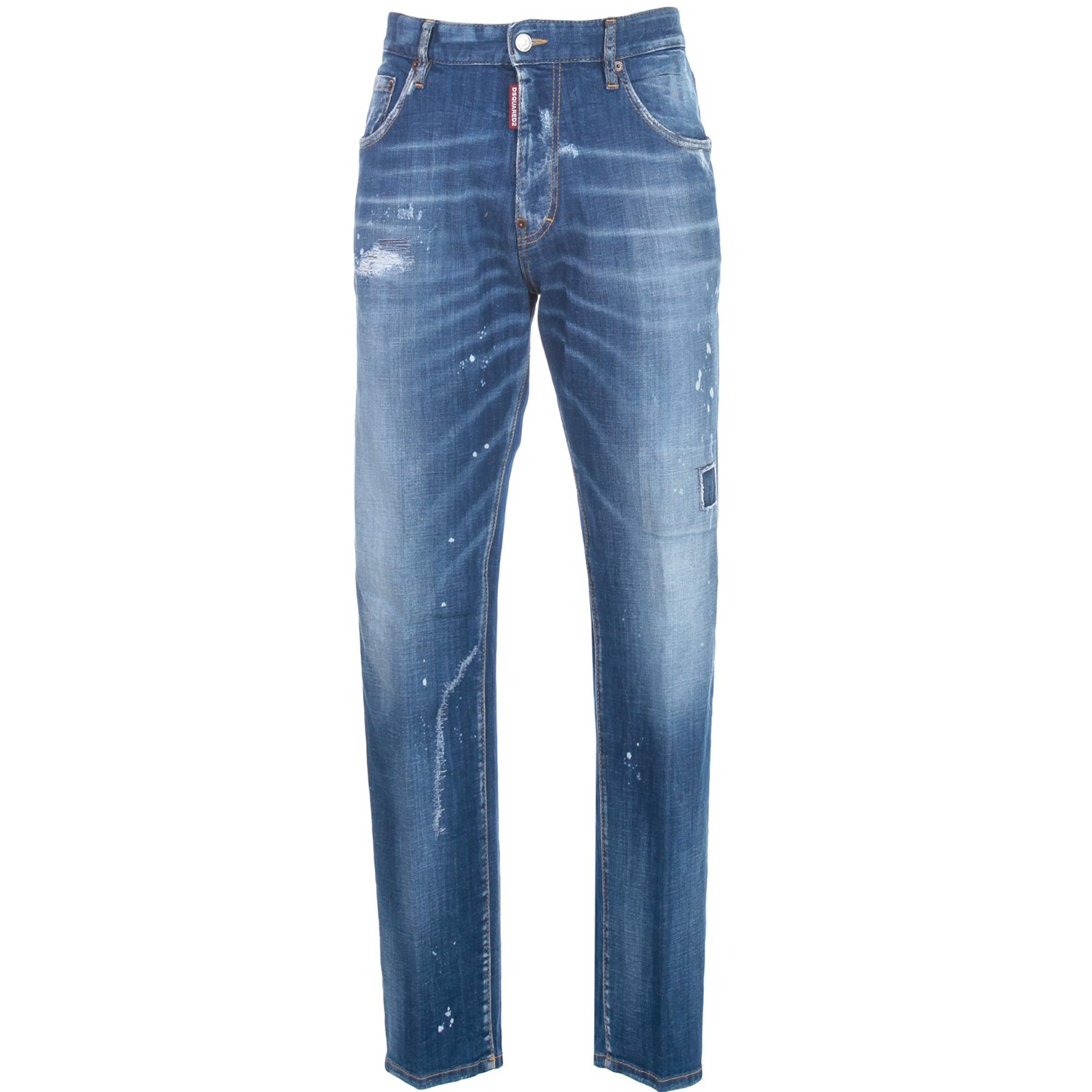 ディースクエアード2 DSQUARED2 MEN JEANS メンズジーンズ S74LB0671 S30342 470 BLUE