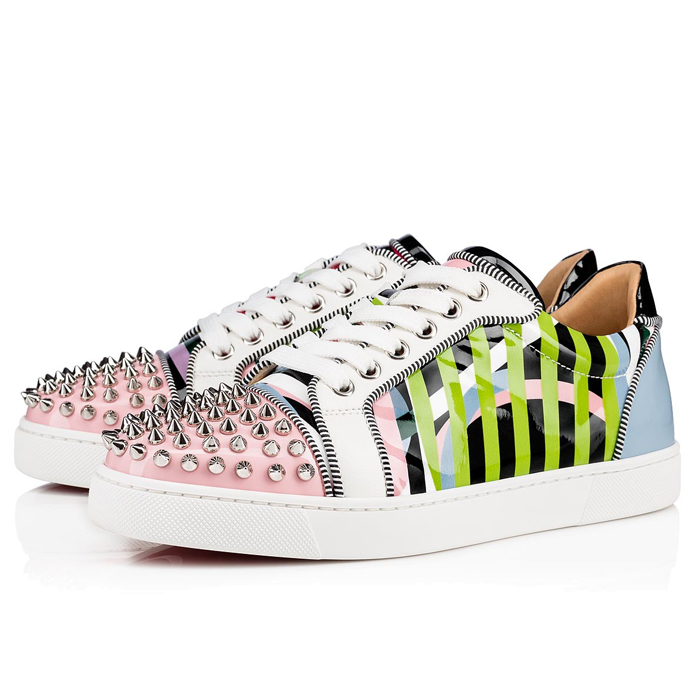 クリスチャンルブタン CHRISTIAN LOUBOUTIN レディースシューズ 1190776CMA3 Vieira Spikes Orlato Patent Version multi