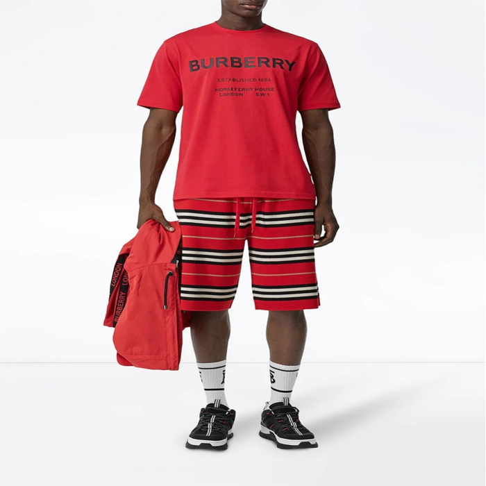 BURBERRY Horseferry Print Cotton T-shirt 8017227