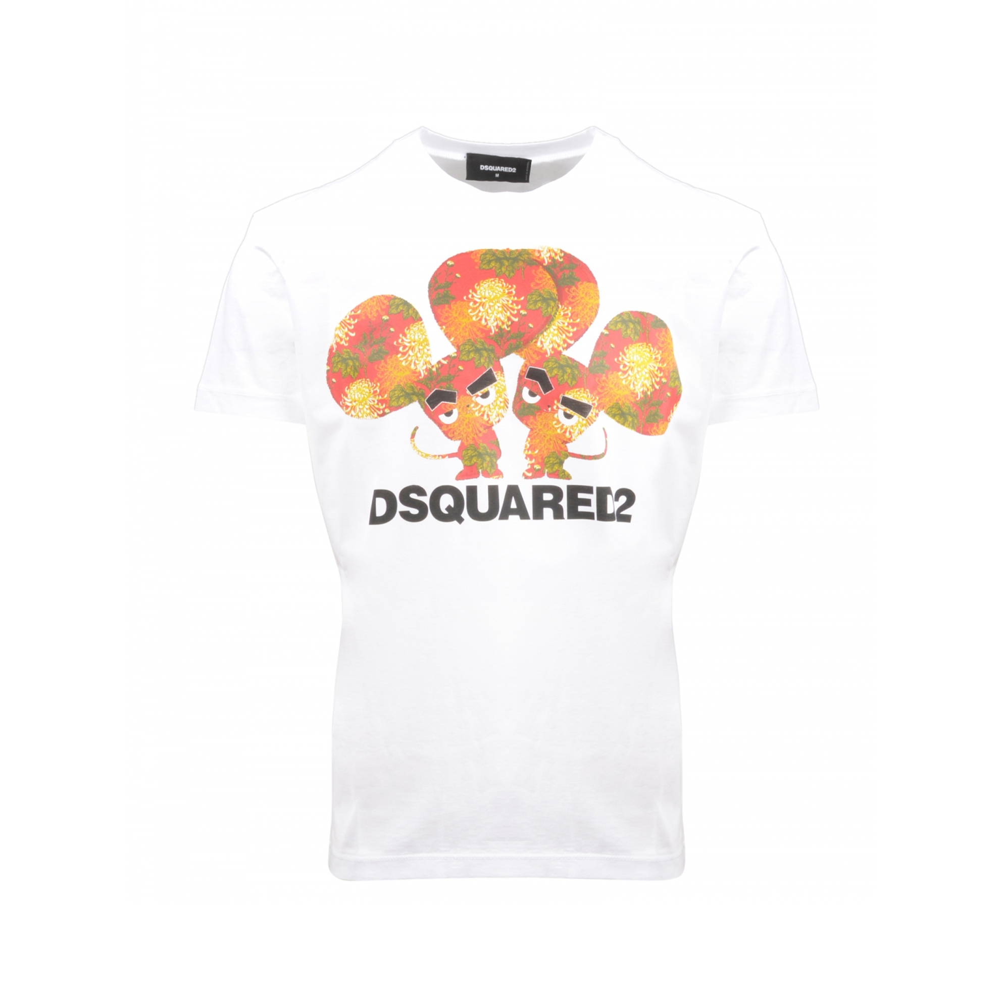 ディースクエアード2 DSQUARED2 MEN T-SHIRT メンズTシャツ S74GD0654 S22427 100 WHITE