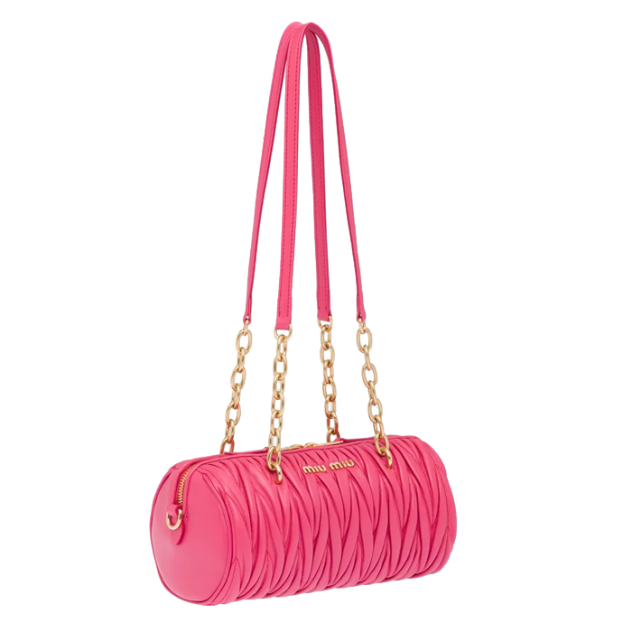 ミュウミュウ MIU MIU BAG レディースバッグ 5BB058N88MAGE Matelass_ nappa leather