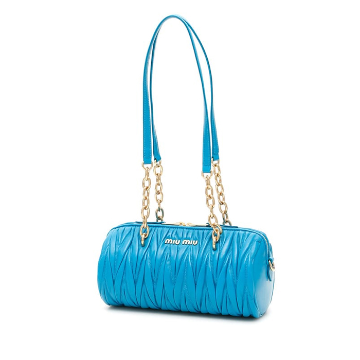 ミュウミュウ MIU MIU BAG レディースバッグ 5BB058N88VOYA matelasse' cylinder bag