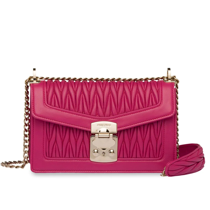 ミュウミュウ MIU MIU レディースショルダーバッグ  5BD083 N88 MAGE