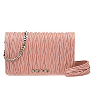 ミュウミュウ MIU MIU BAG レディースバッグ 5BP001N88ORCH  D_LICE LEATHER BAG