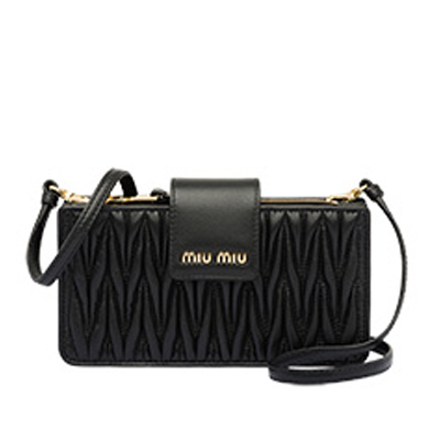 ミュウミュウ MIU MIU BAG レディースバッグ  5DH042N88NERO Matelass_ nappa leather
